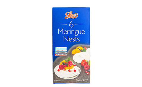 Lees 6 pack Meringue Nests