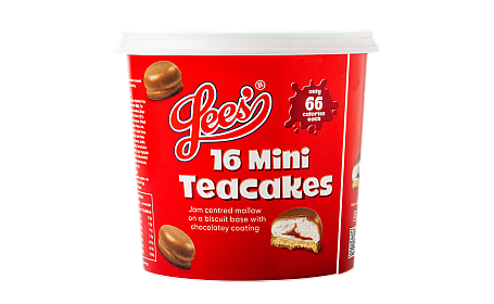 Lees  16 Mini Teacakes