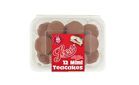 Lees 12 Mini Jam Teacakes