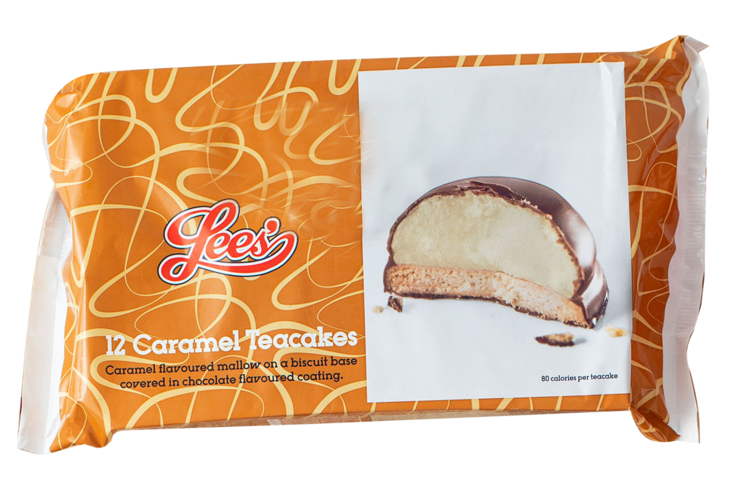 Lees 12 pack Caramel Teacakes Lees of Scotland